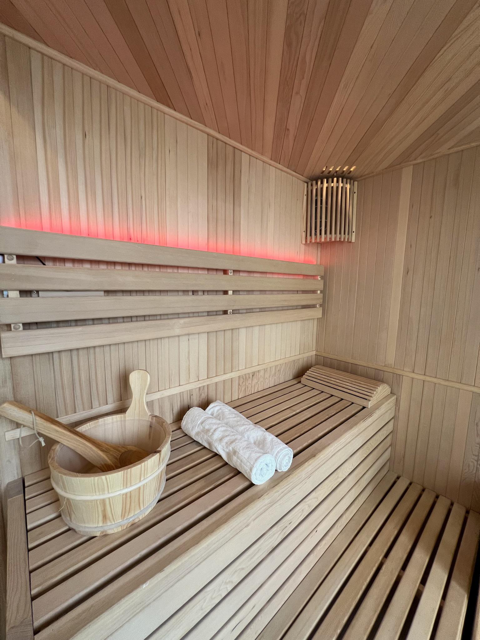 Sauna finlandais
